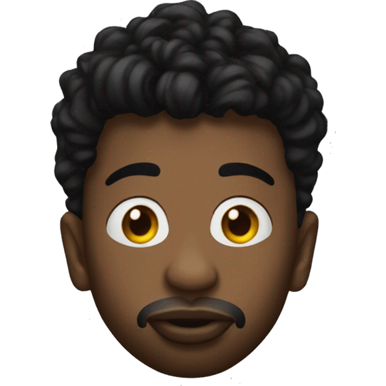 21 savage with fingers on lips emoji