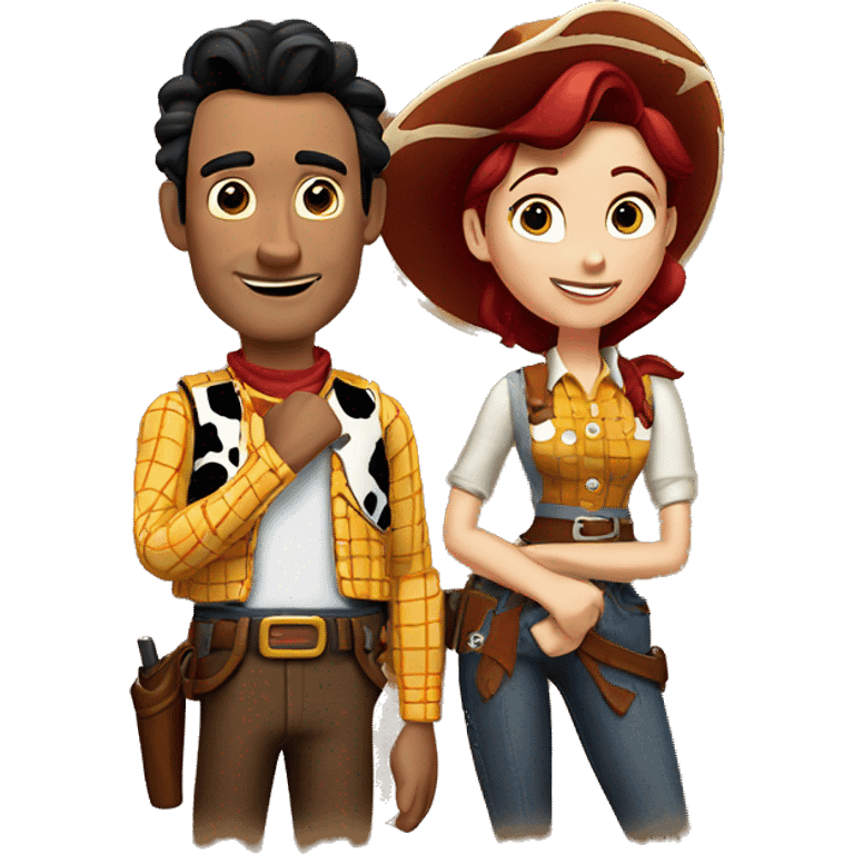 Woody y jessie emoji