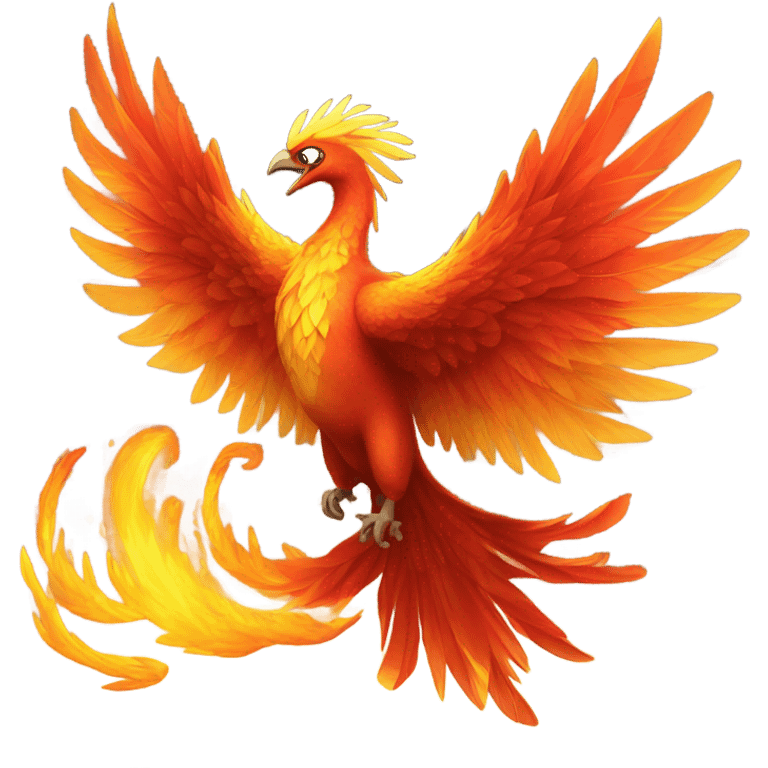 a phoenix  emoji