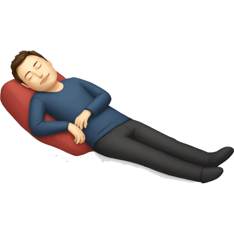 Elon musk sleeping  emoji