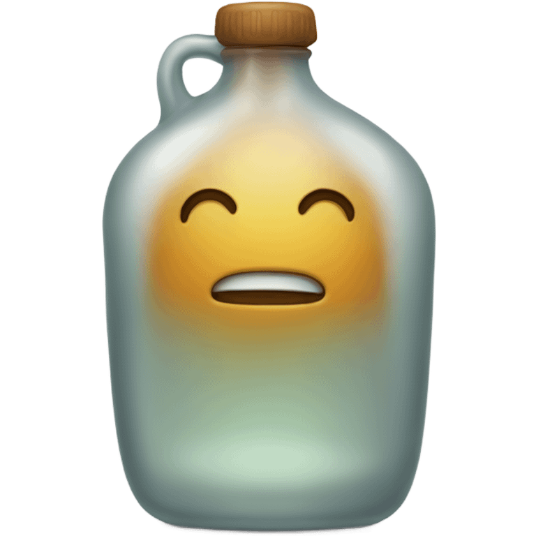 A hot bottle emoji