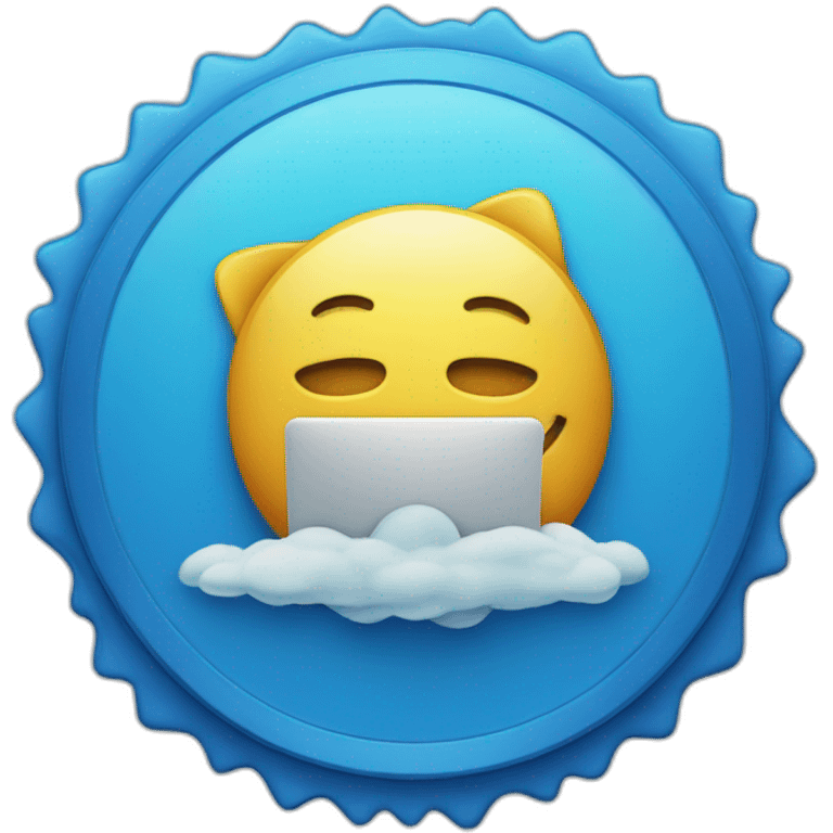 Instagram blue certification badge emoji