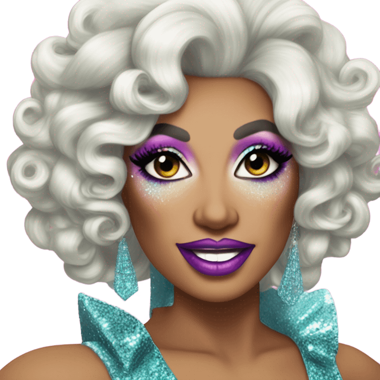 drag queen like trixie mattell emoji