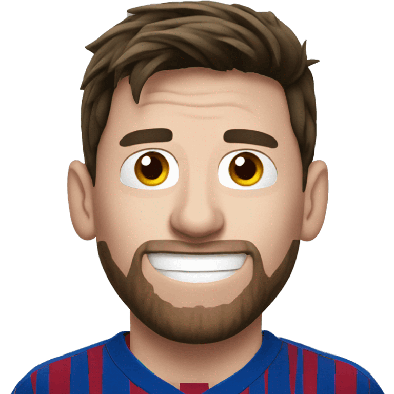 messi face emoji