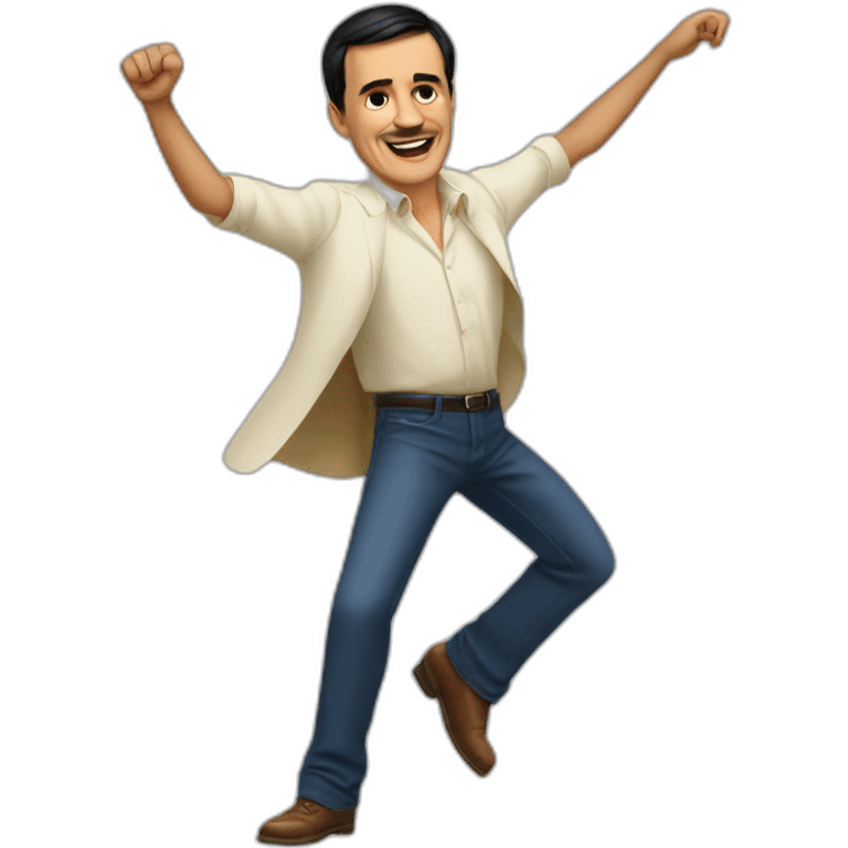 Pedro sanchez dancing macarena emoji