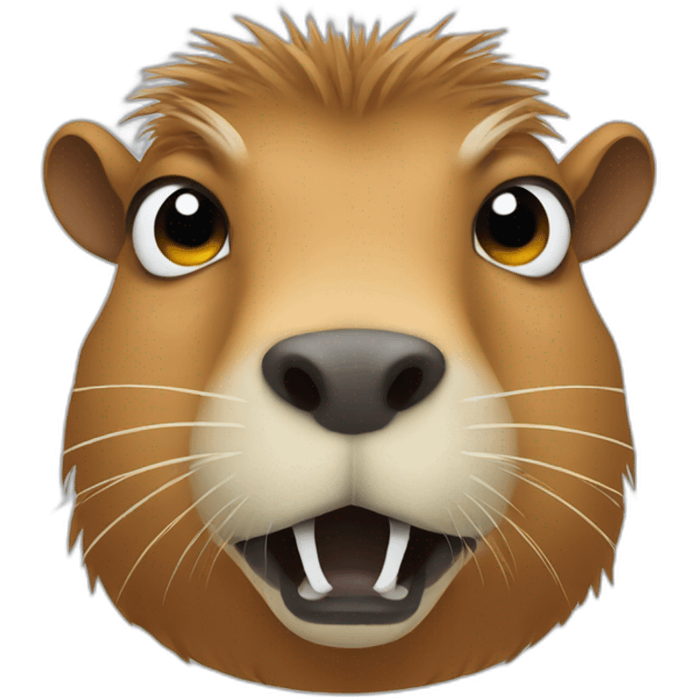 angry capybara emoji