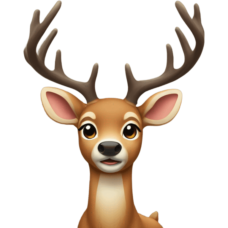 Deer emoji