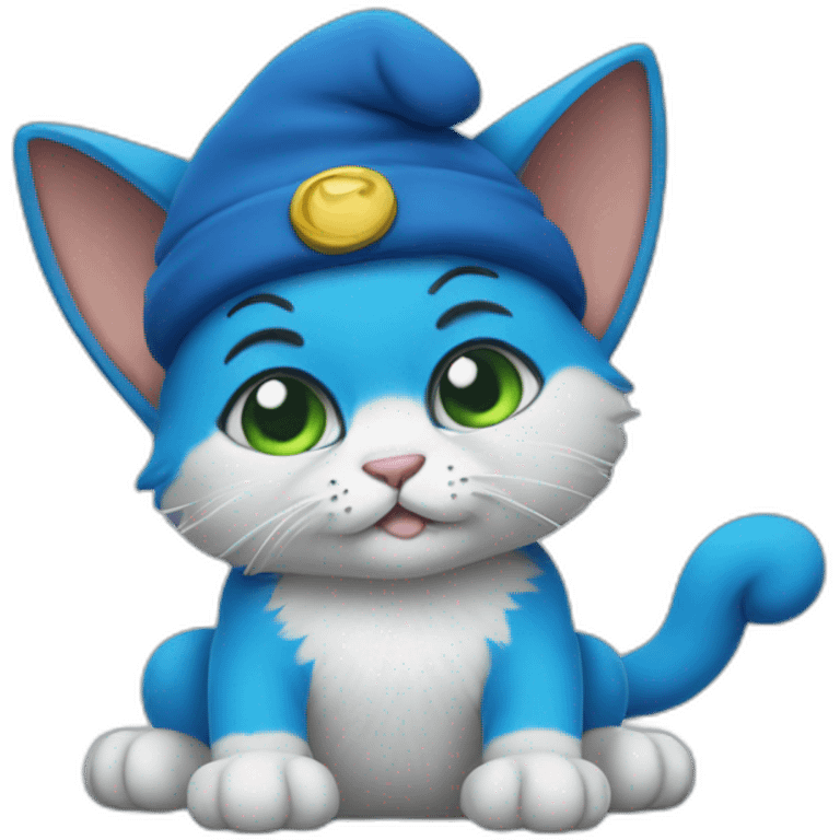 Smurfcat emoji