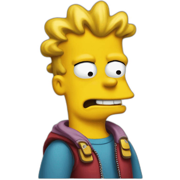 Bart Simpson emoji