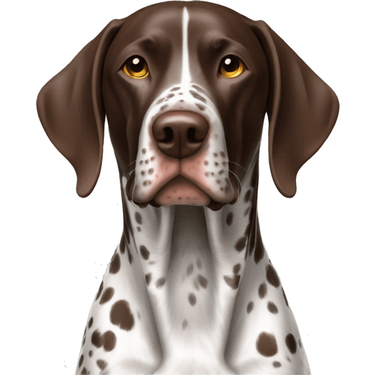 German Shorthaired Pointer Dog Breed Full Body emoji