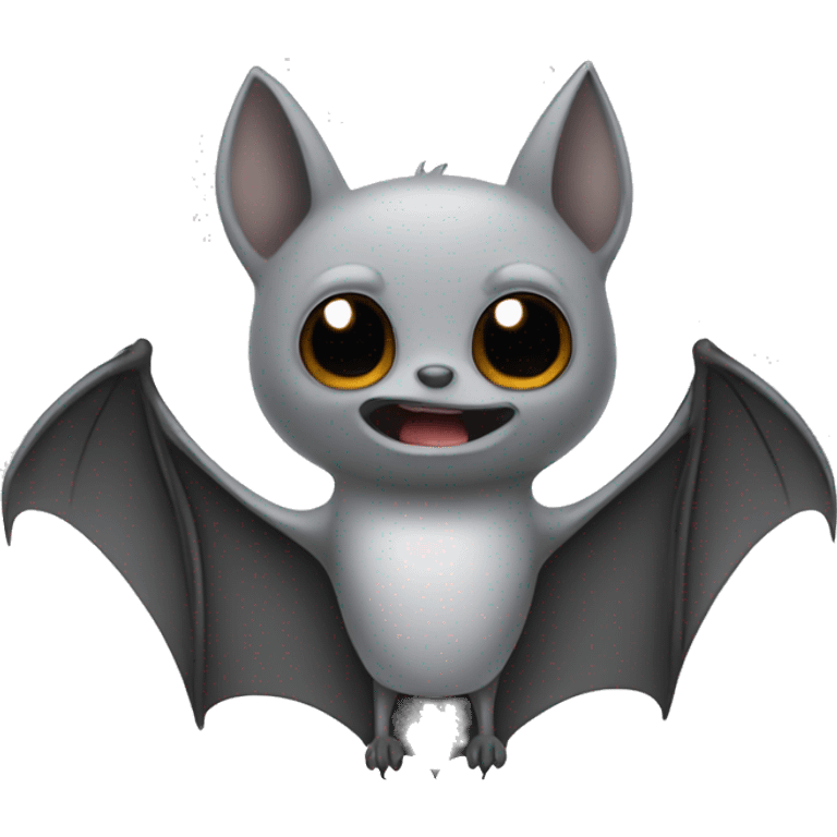 Bat but white color emoji