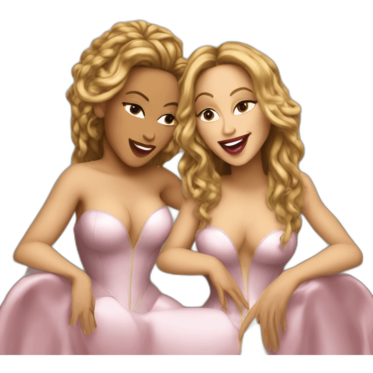 madonna and beyonce singing emoji