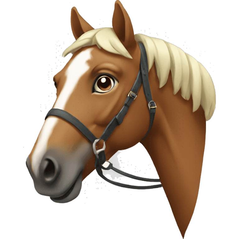 horse whit choes emoji