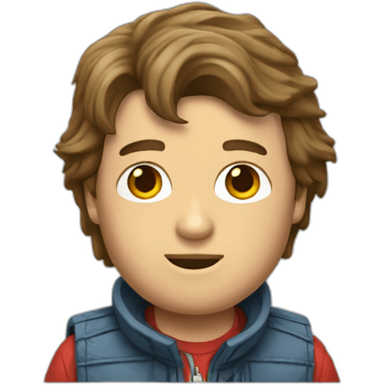 Marty mcfly emoji