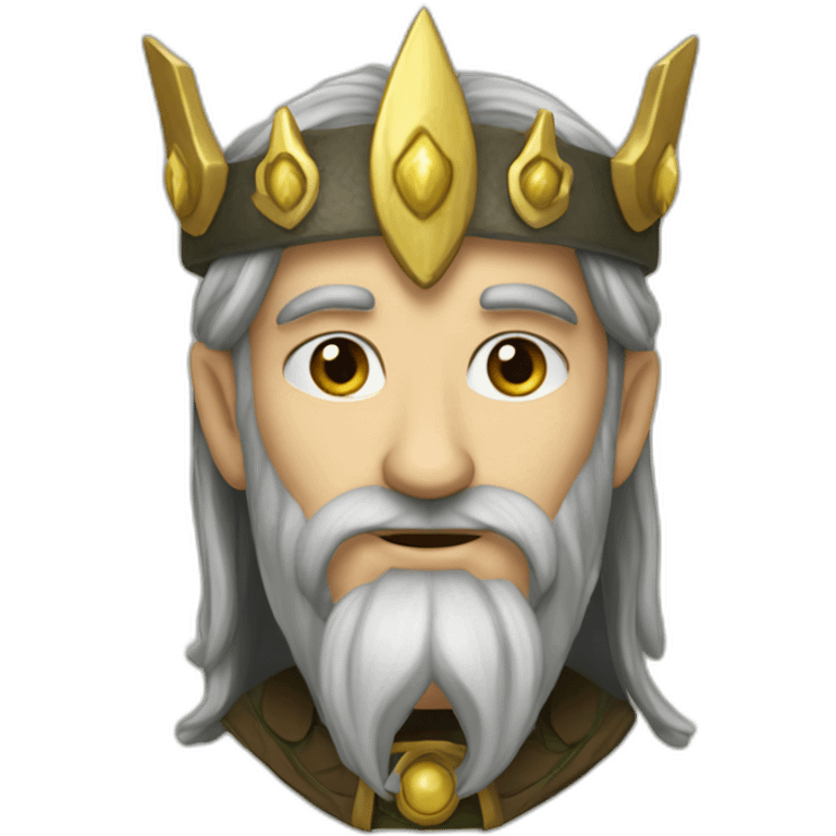 Turgon High King of the Noldorin Elves emoji