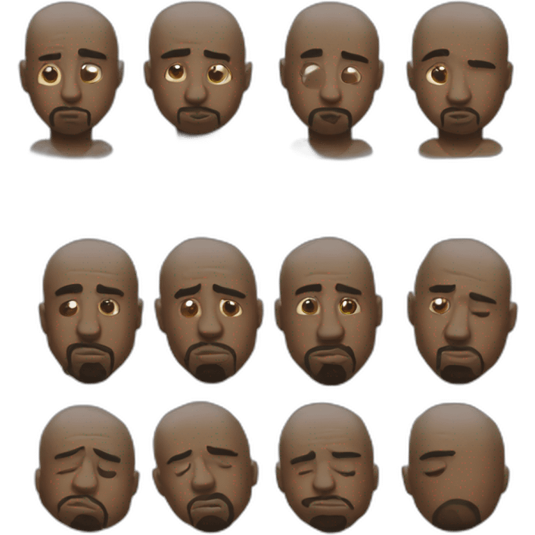 tupac sad emoji