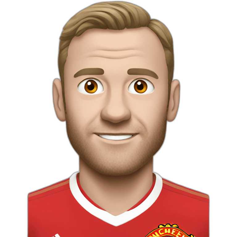 Manchester United rooney emoji