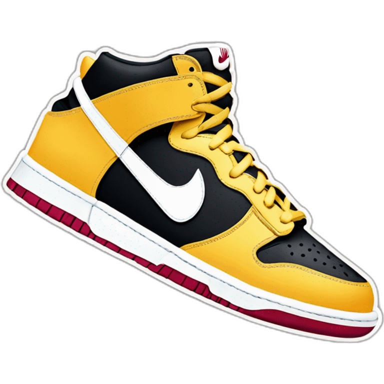 Nike Dunk high emoji