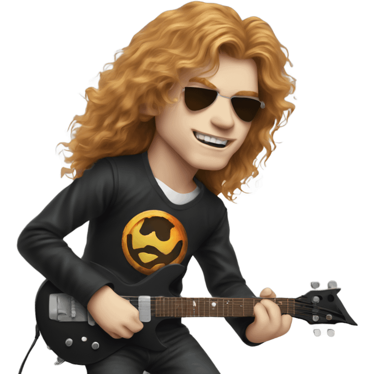 young dave mustaine emoji