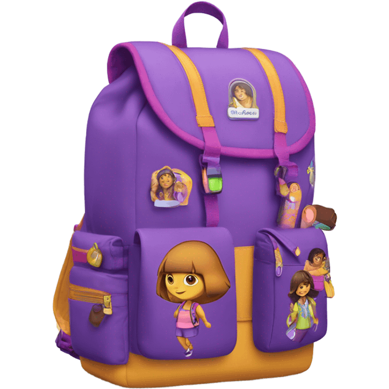 Dora’s backpack emoji