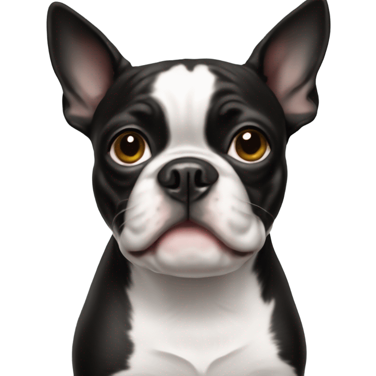 Boston terrier  emoji