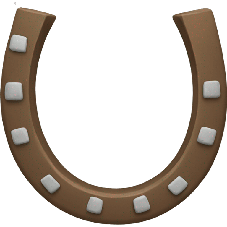 Horseshoe emoji