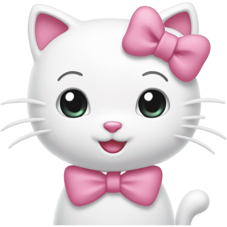 Hello kitty cute emoji