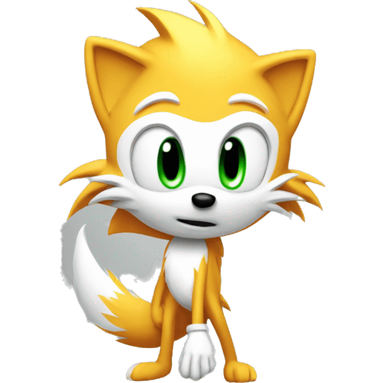 Tails sonic emoji