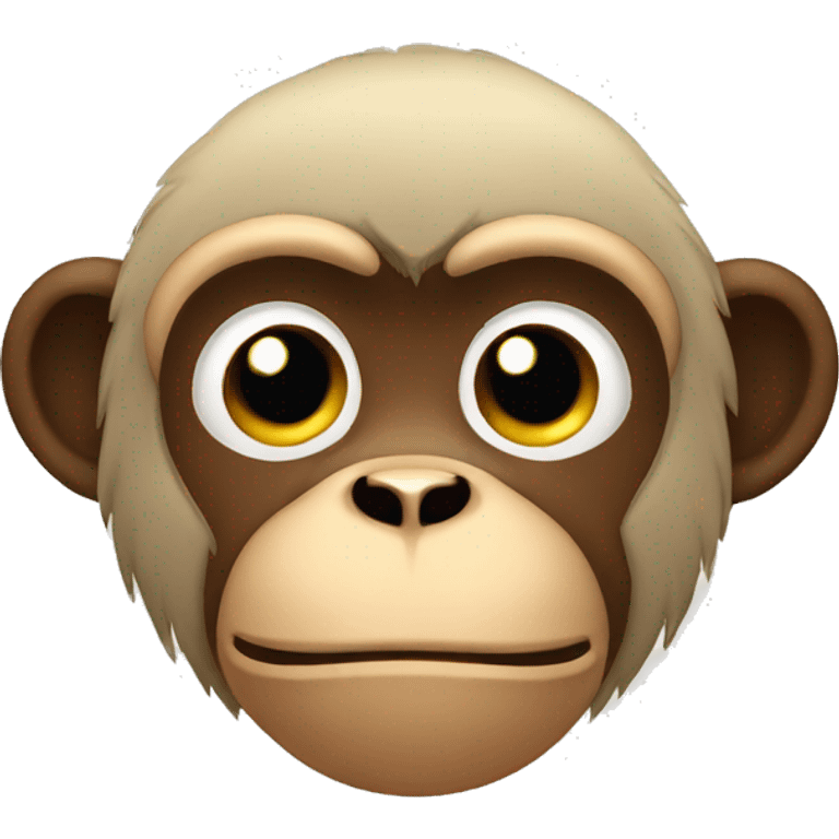 sleepy face monkey emoji