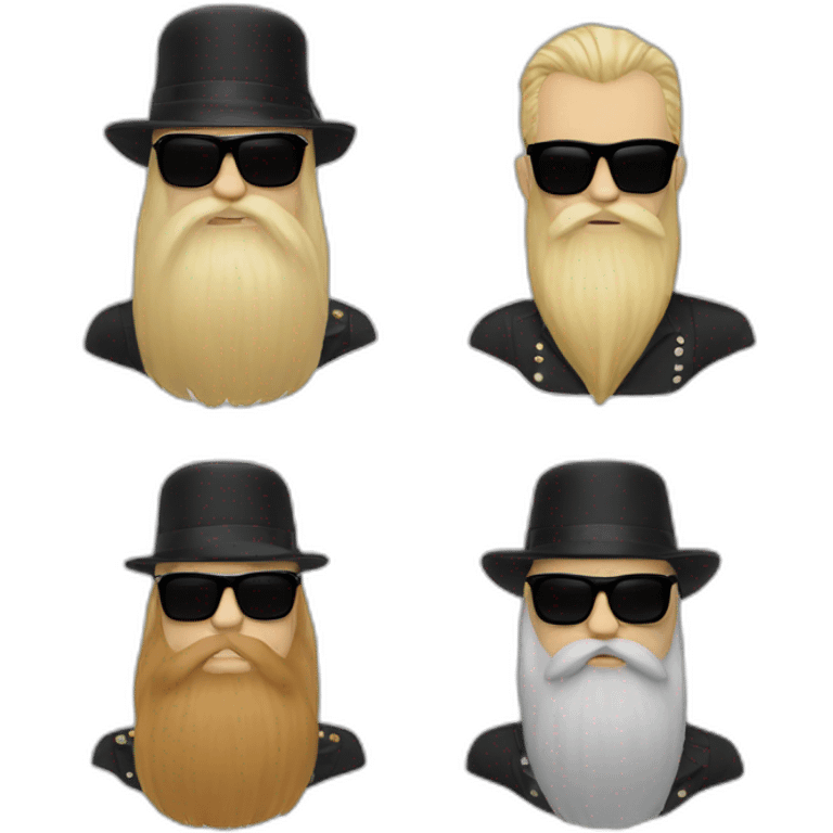 zz top emoji