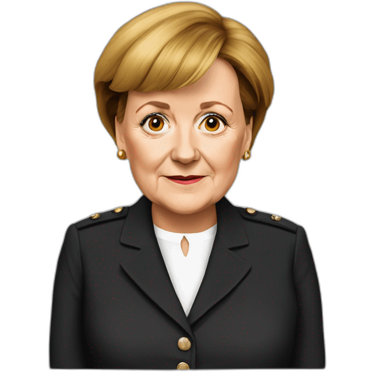 angela merkel emoji