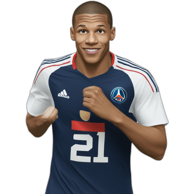 kilian Mbappé emoji