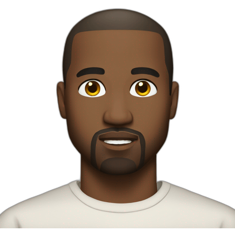 white kanye emoji