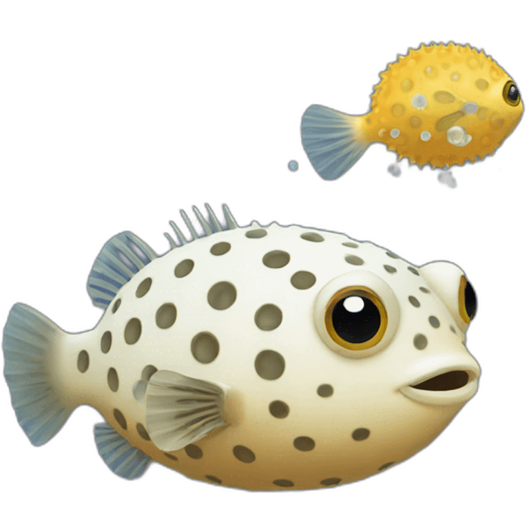 Pufferfish emoji