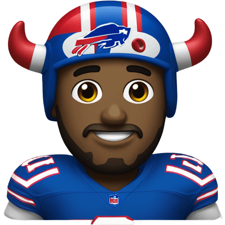 Pickle wearing a bills jersey  emoji