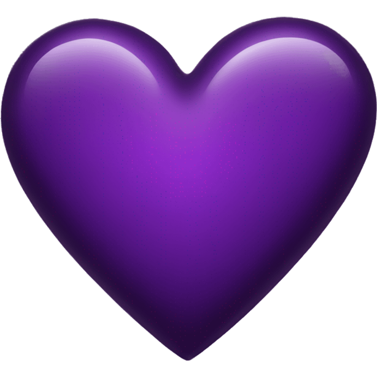 Dark Purple Heart emoji