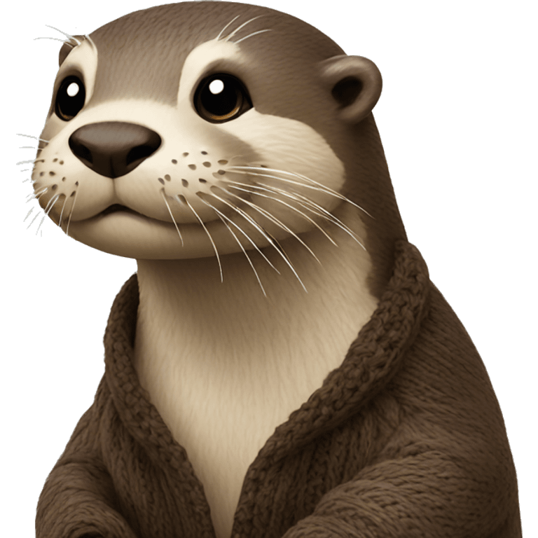 otter knits emoji