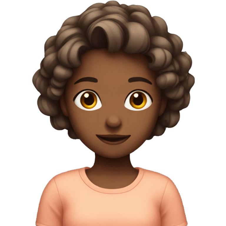 A girl emoji