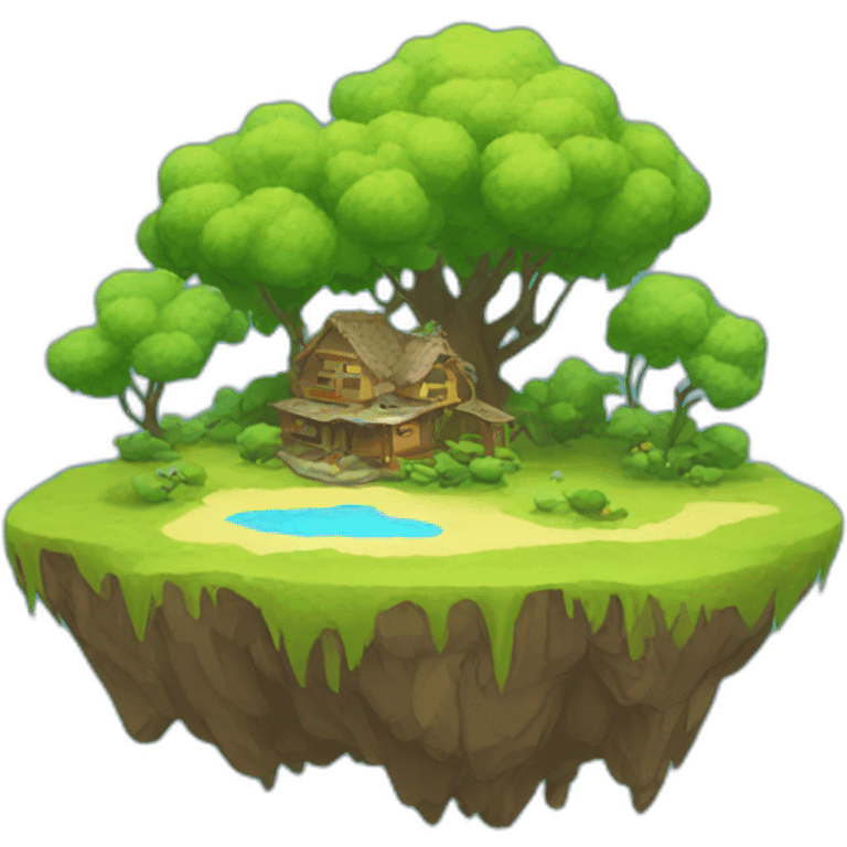 floating island emoji