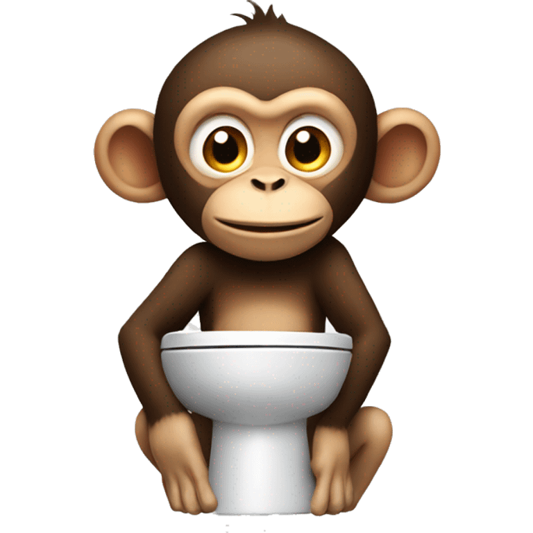 skibidi toilet monkey emoji