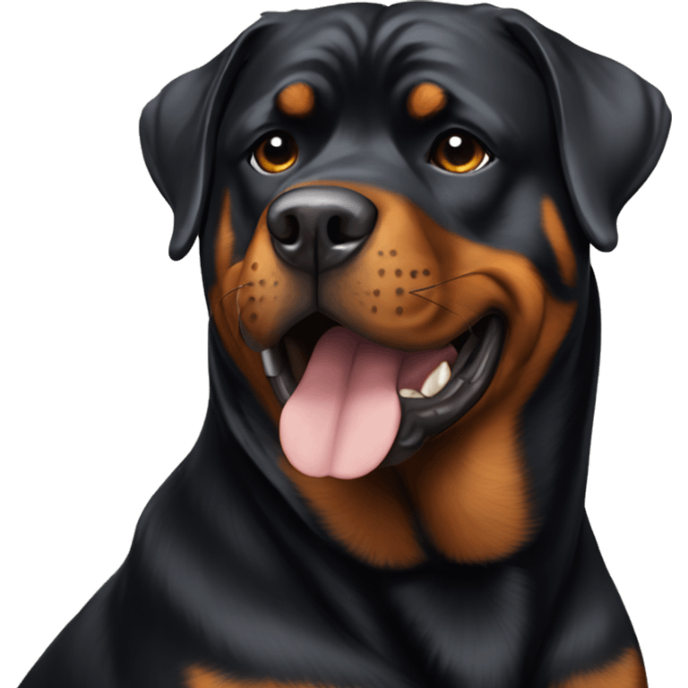 Rottweiler Rottweiler emoji