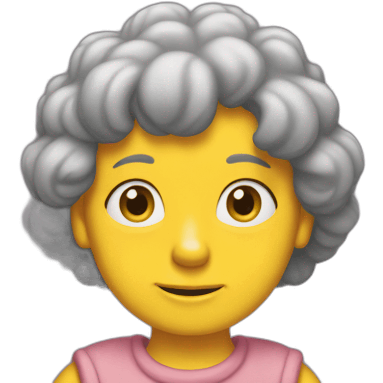 Maggie simpsons emoji