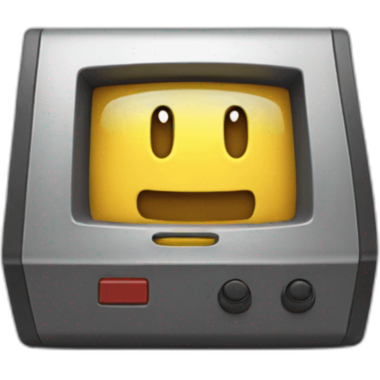 bits to video machine nintendo emoji