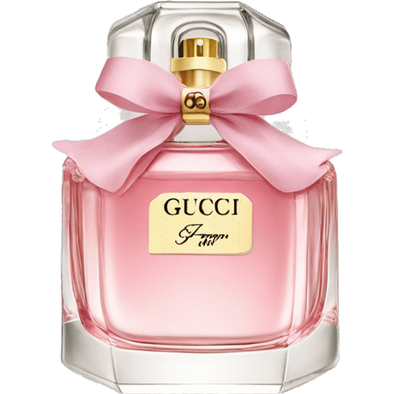 perfume Gucci Flora  Gorgeous Gardenia with bow emoji