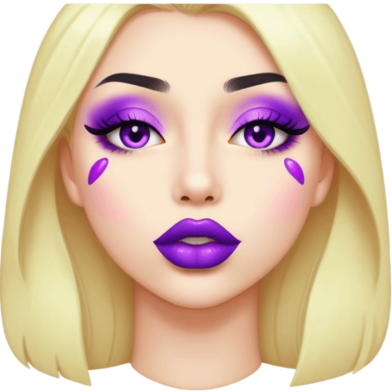 💋💜 emoji