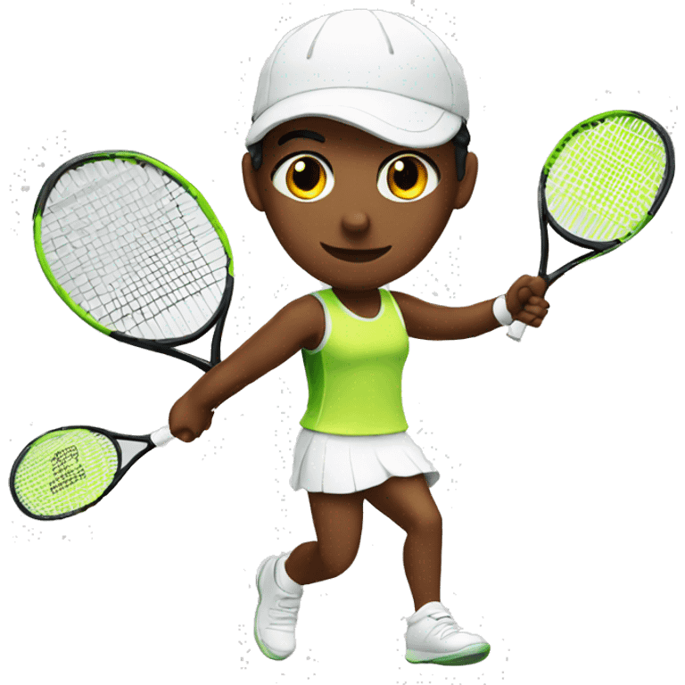 tennis player with wings  emoji