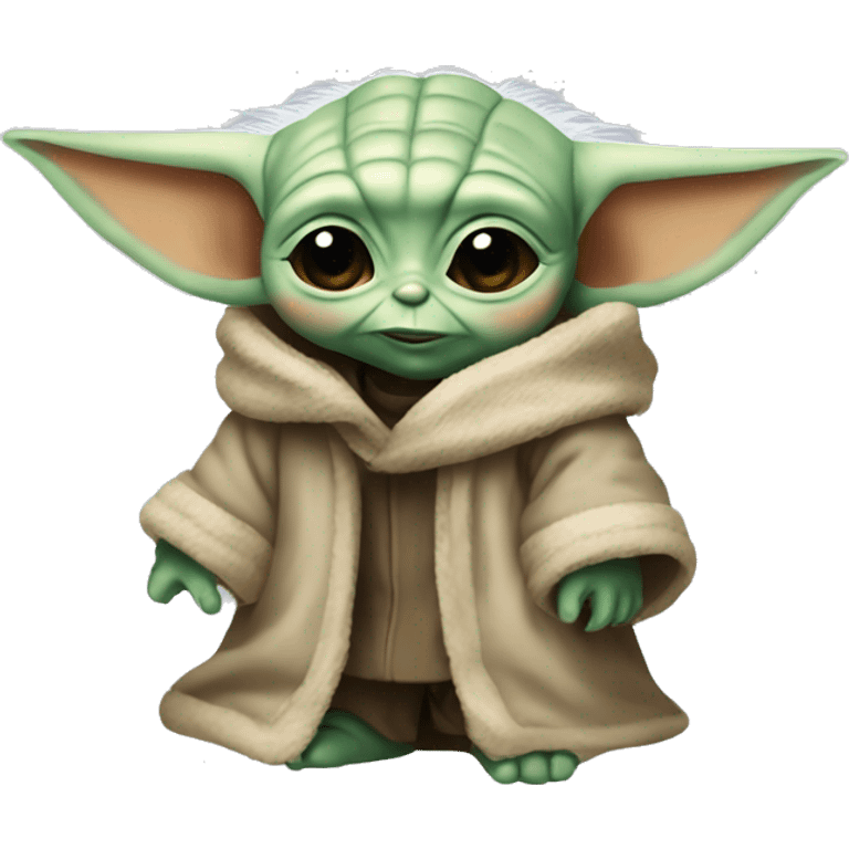 silindir şapkalı baby yoda emoji