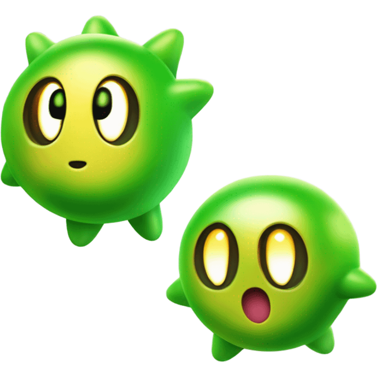 Radioactive Kirby emoji