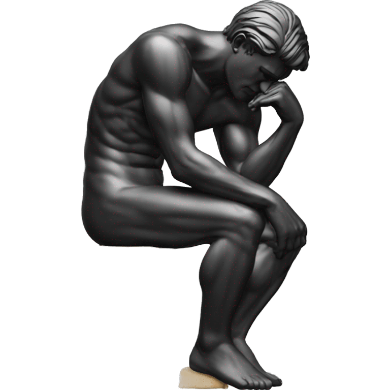 the thinker emoji