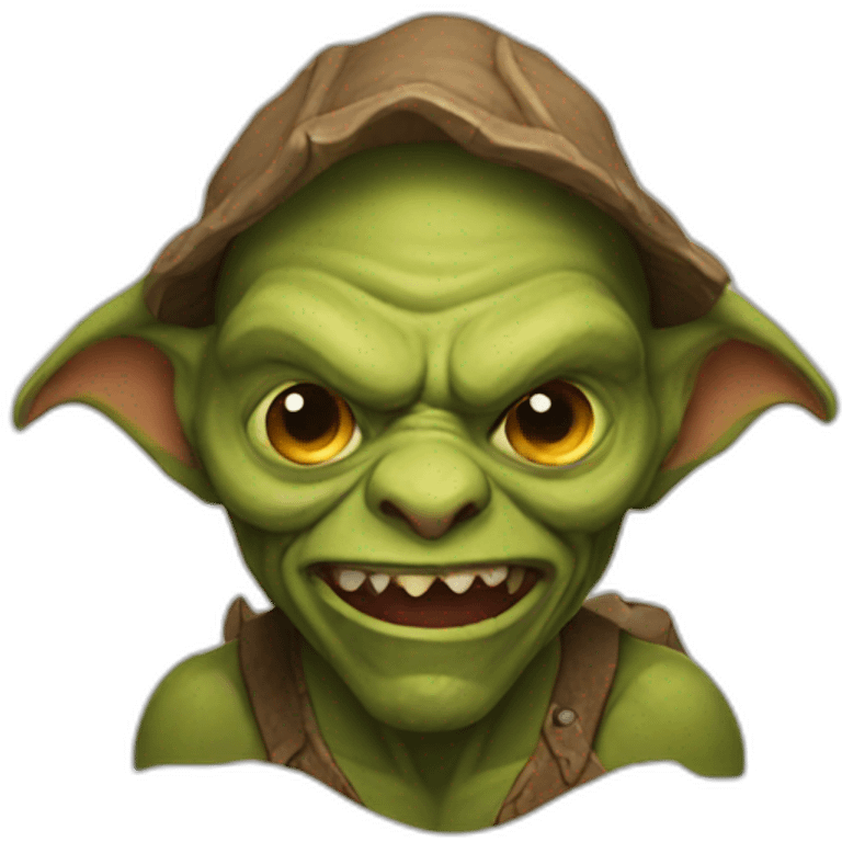 the nut goblin emoji